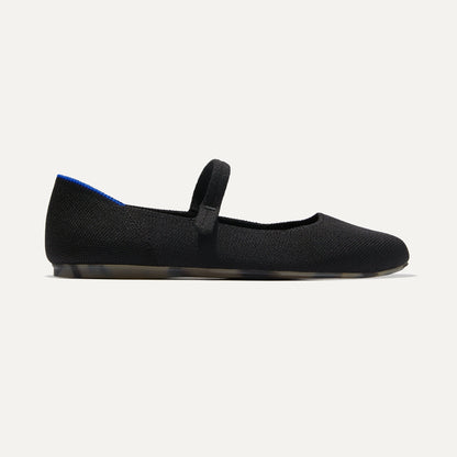 The Square Mary Jane in Black | Rothys Women