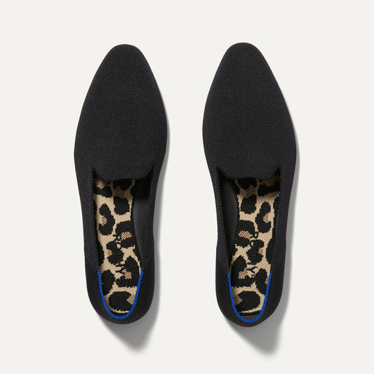 The Almond Loafer in Black for Women | Rothys Women