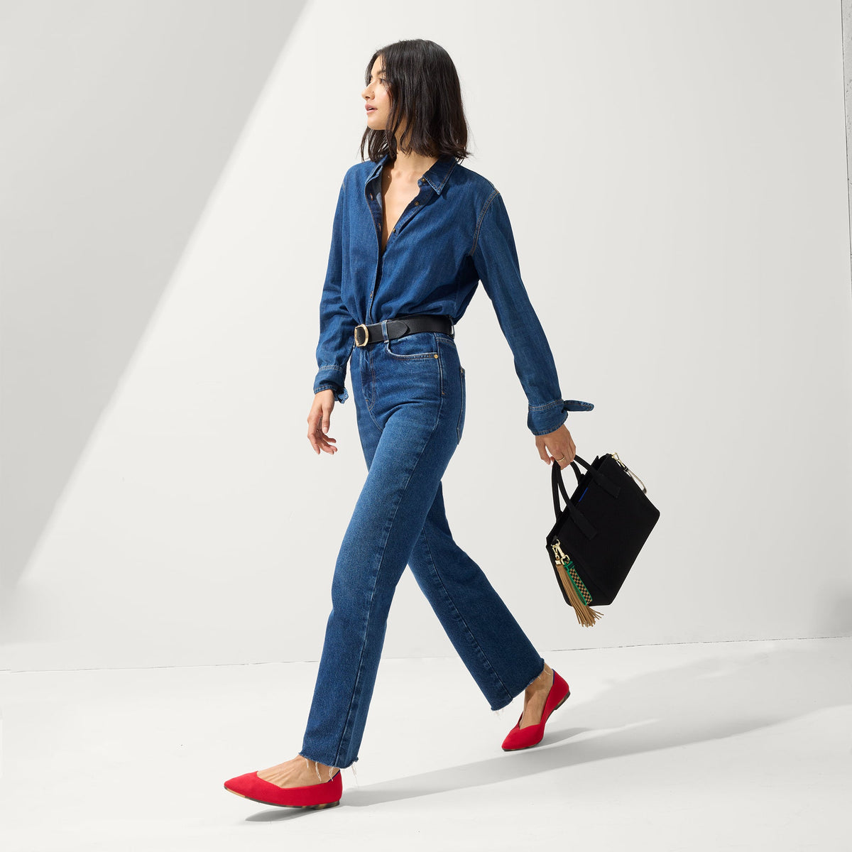 The Point II in Lollipop Red | Rothys Women