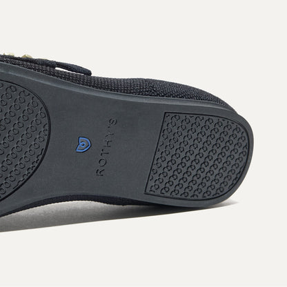 The Double Buckle Mary Jane in Black | Rothys Women