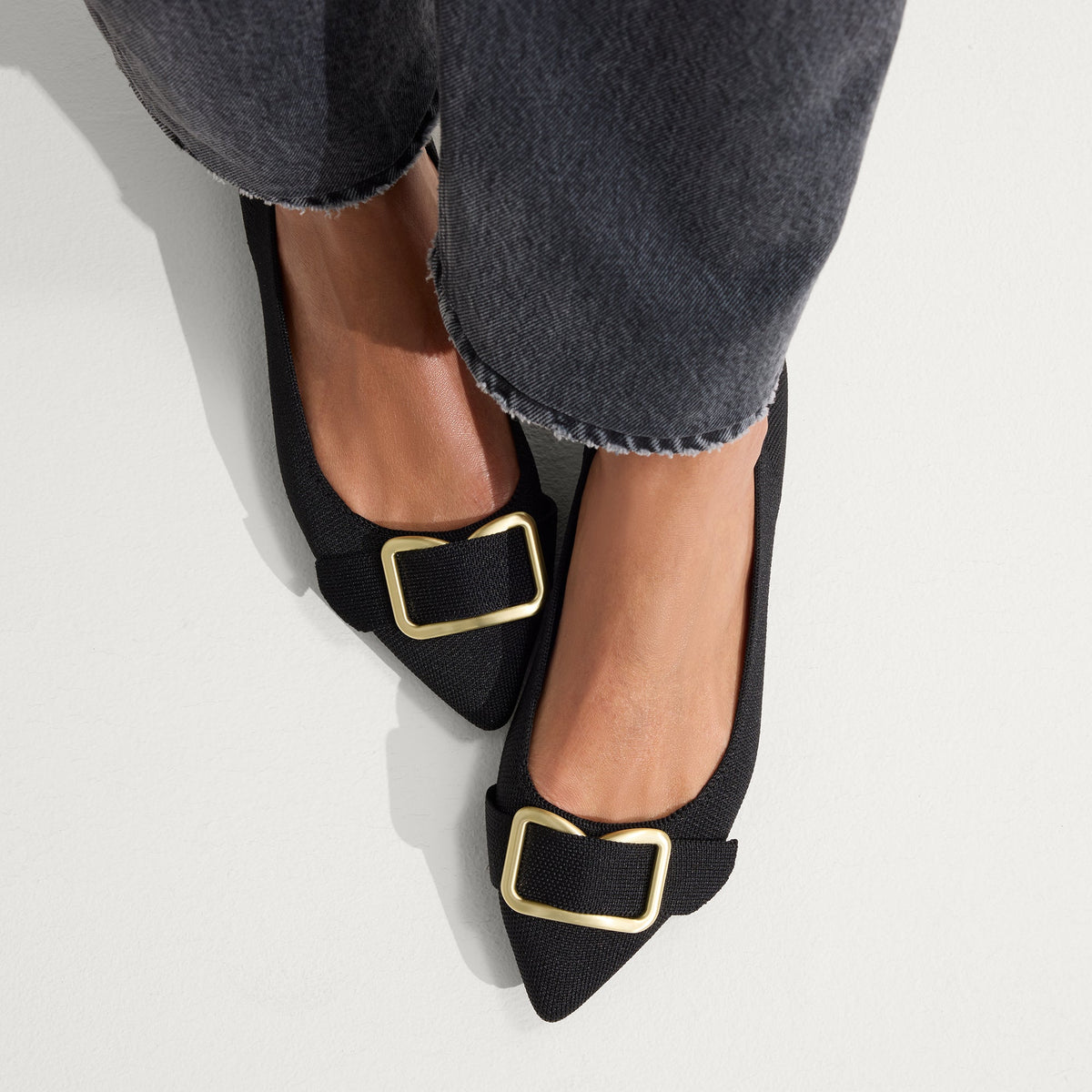 The Emblem Point II in Black | Rothys Women