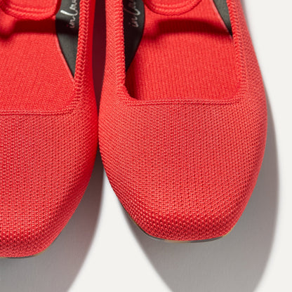 The Max Square Mary Jane in Red Hot | Rothys Women