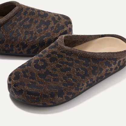 The ReVelvet™ Casual Clog in ReVelvet™ Cheetah for Women | Rothys Women