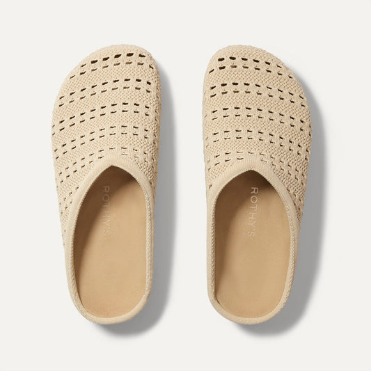 The Casual Clog in Powder Crochet | Rothys Women