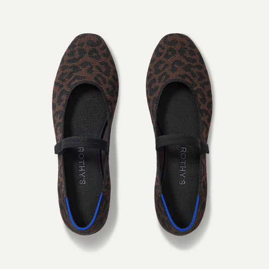 The Square Mary Jane in Classic Cheetah | Rothys Women
