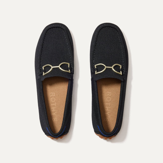 The Double Bit Driver in Black | Rothys Women