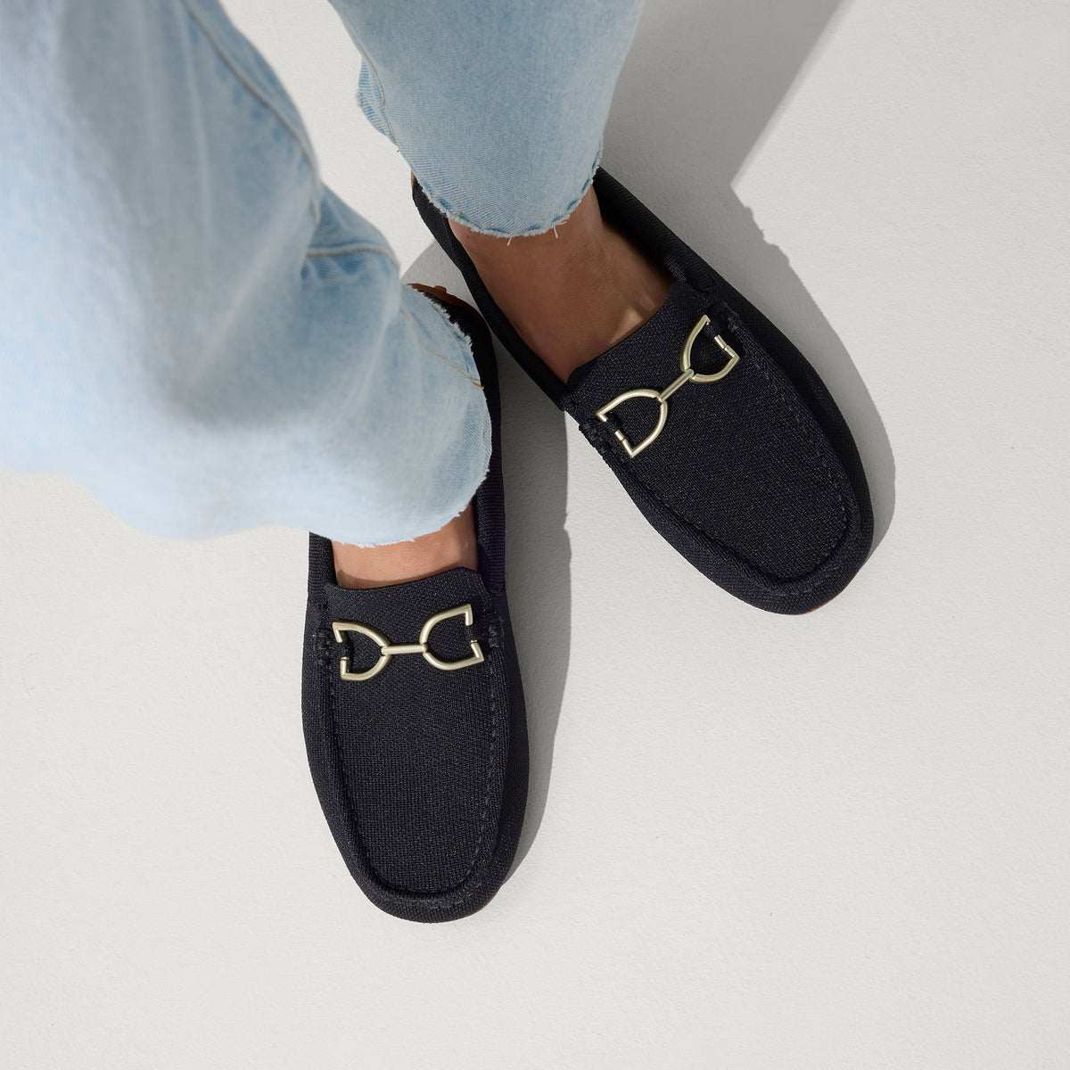 The Double Bit Driver in Black | Rothys Women