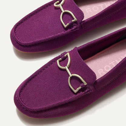 The Double Bit Driver in Purple Sapphire | Rothys Women