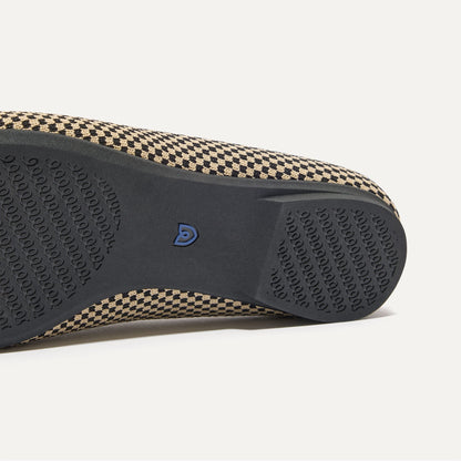 The Double Bit Loafer Mule in Classic Micro Check | Rothys Women