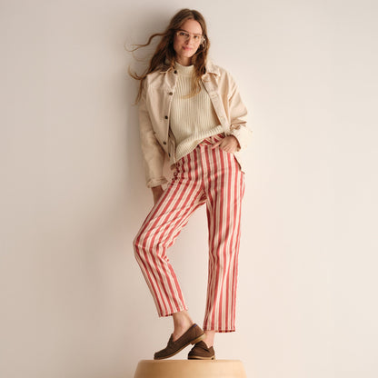 The Penny Loafer in Cinnamon Raffia-Knit for Women | Rothys Women