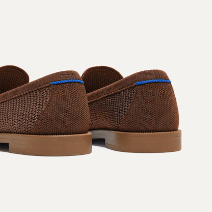 The Penny Loafer in Cinnamon Raffia-Knit for Women | Rothys Women