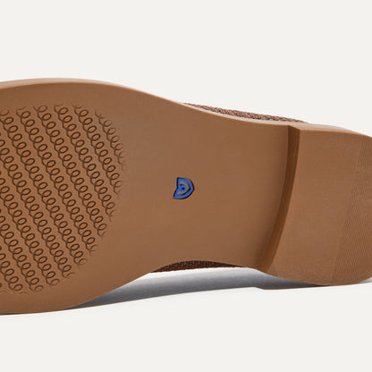 The Penny Loafer in Cinnamon Raffia-Knit for Women | Rothys Women