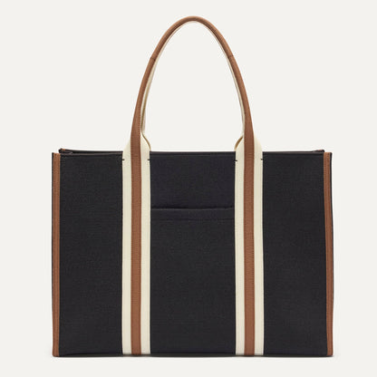The Classic Tote in Black Coffee | Rothys Bags