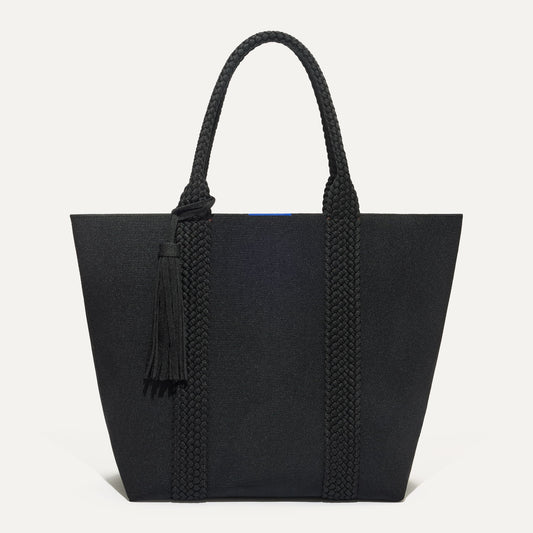 The Lightweight Tote in Black Licorice | Rothys Bags