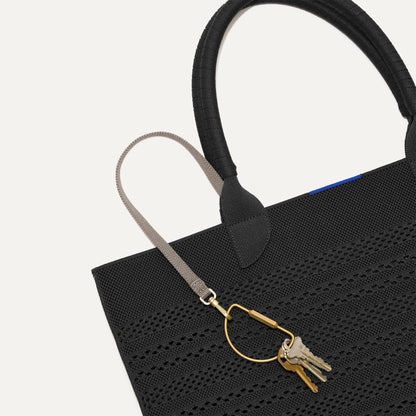 The Lightweight Tote in Black Crochet | Rothys Bags