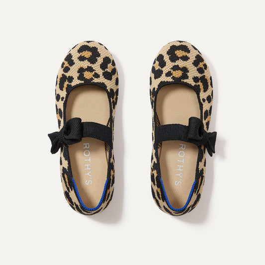 The Kids Tux Bow Mary Jane in Kitty Cat | Rothys Kids|New